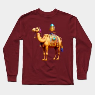 Cosmic Arabic Camel Long Sleeve T-Shirt